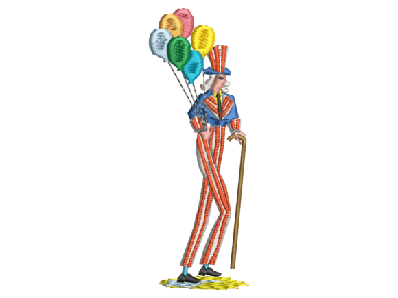 Download Patriotic Uncle Sam Holding Balloons Mac - Holding Collection