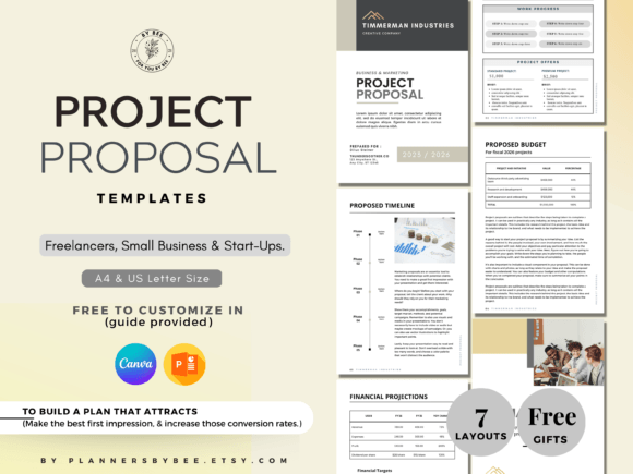 Download Project Proposal Template, Business Plan - Project Collection