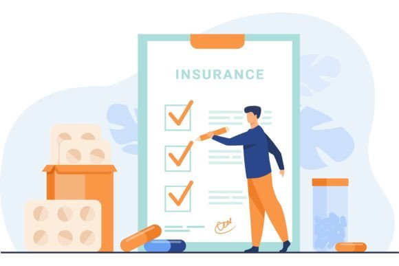 Download Health Insurance Agreement. Man Studying - Study Collection