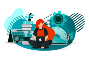 Download Illustration of Student Learning - Learning Collection