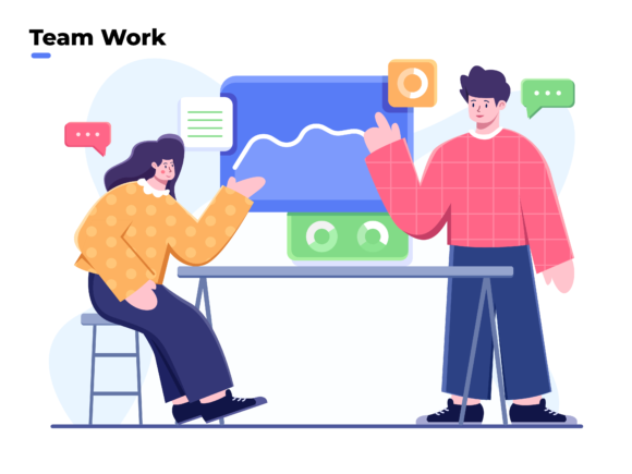 Download Business Team Discussion &amp; Presentation - Team Collection