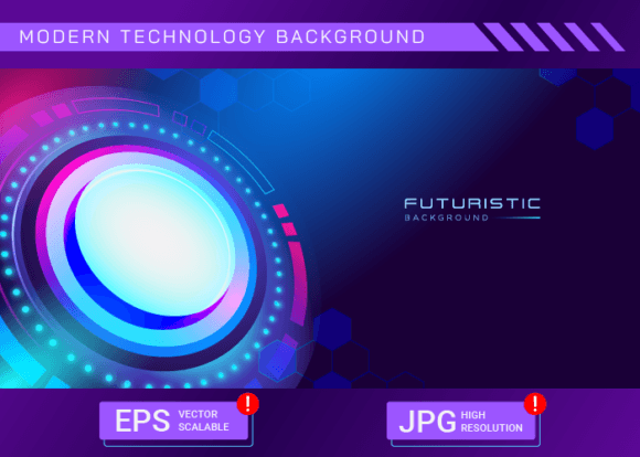 Download Futuristic Modern Technology Background - Background Collection