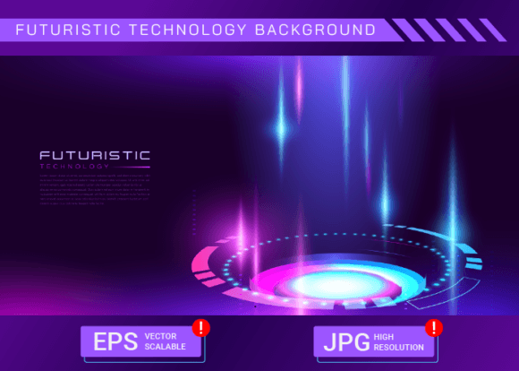 Download Futuristic Technology Background - Background Collection