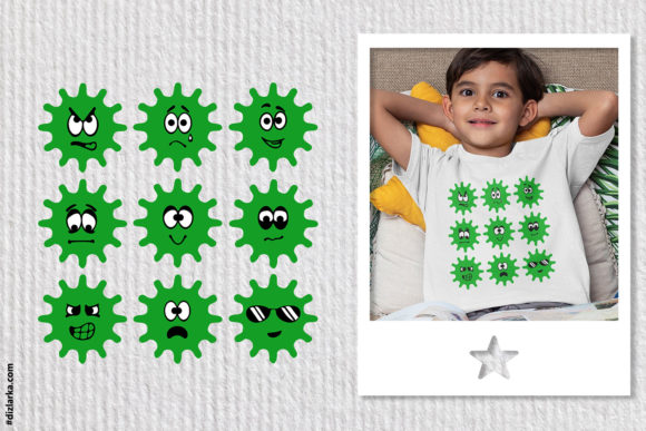 Download Emoji Virus Set of 9&nbsp; - Virus Collection