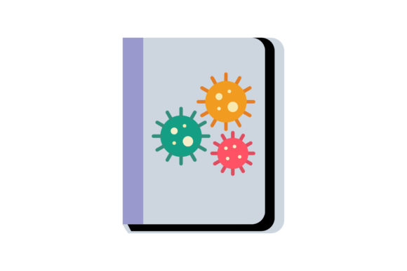 Download Book Icon Virus Design Creative Vector - Virus Collection